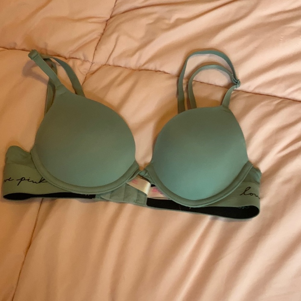 Women's Green Bra